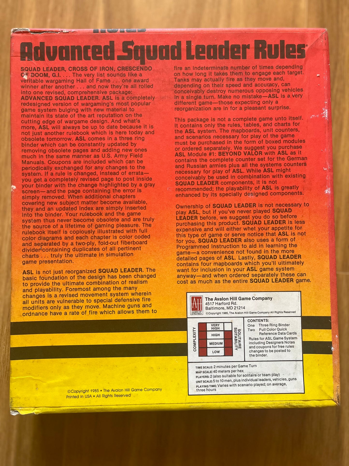 Rules binder and charts, three ring, used