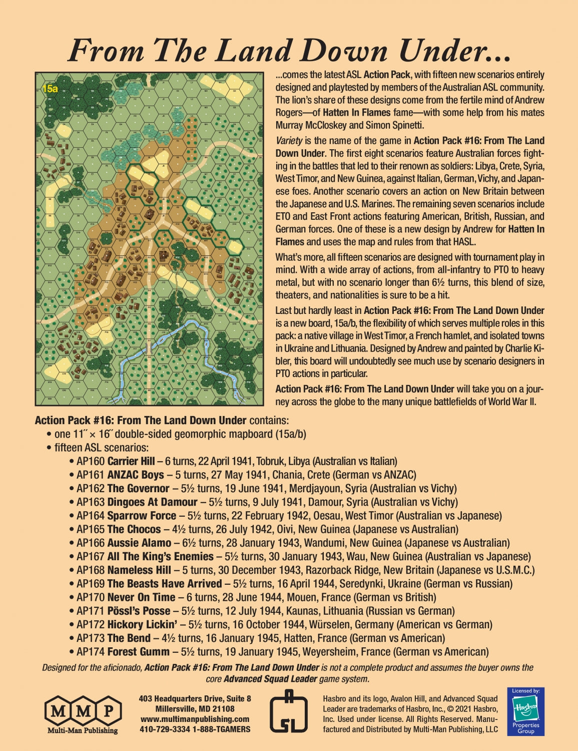 Action Pack #16: From The Land Down Under SALE