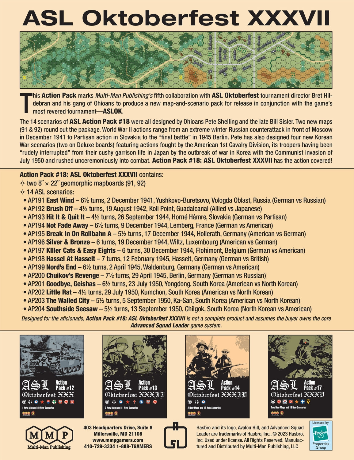 Action Pack #18 - Oktoberfest XXXVII SALE