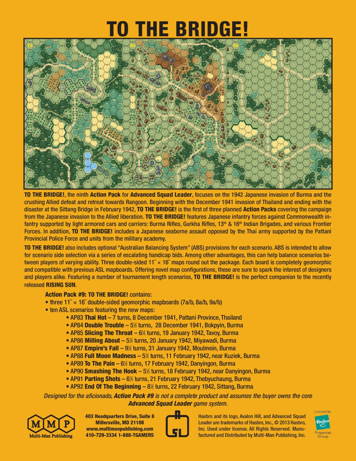 Action Pack #09 - To The Bridge!