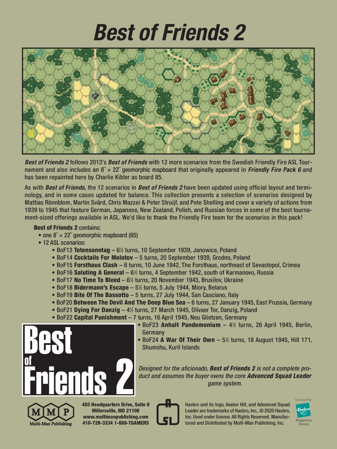 Best of Friends 2 Scenario Pack