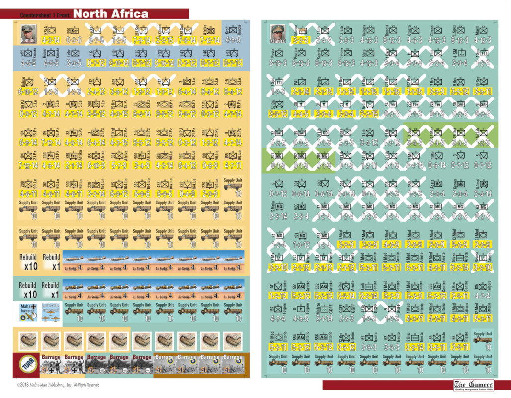 North Africa: Afrika Korps vs Desert Rats, SCS 1940-42