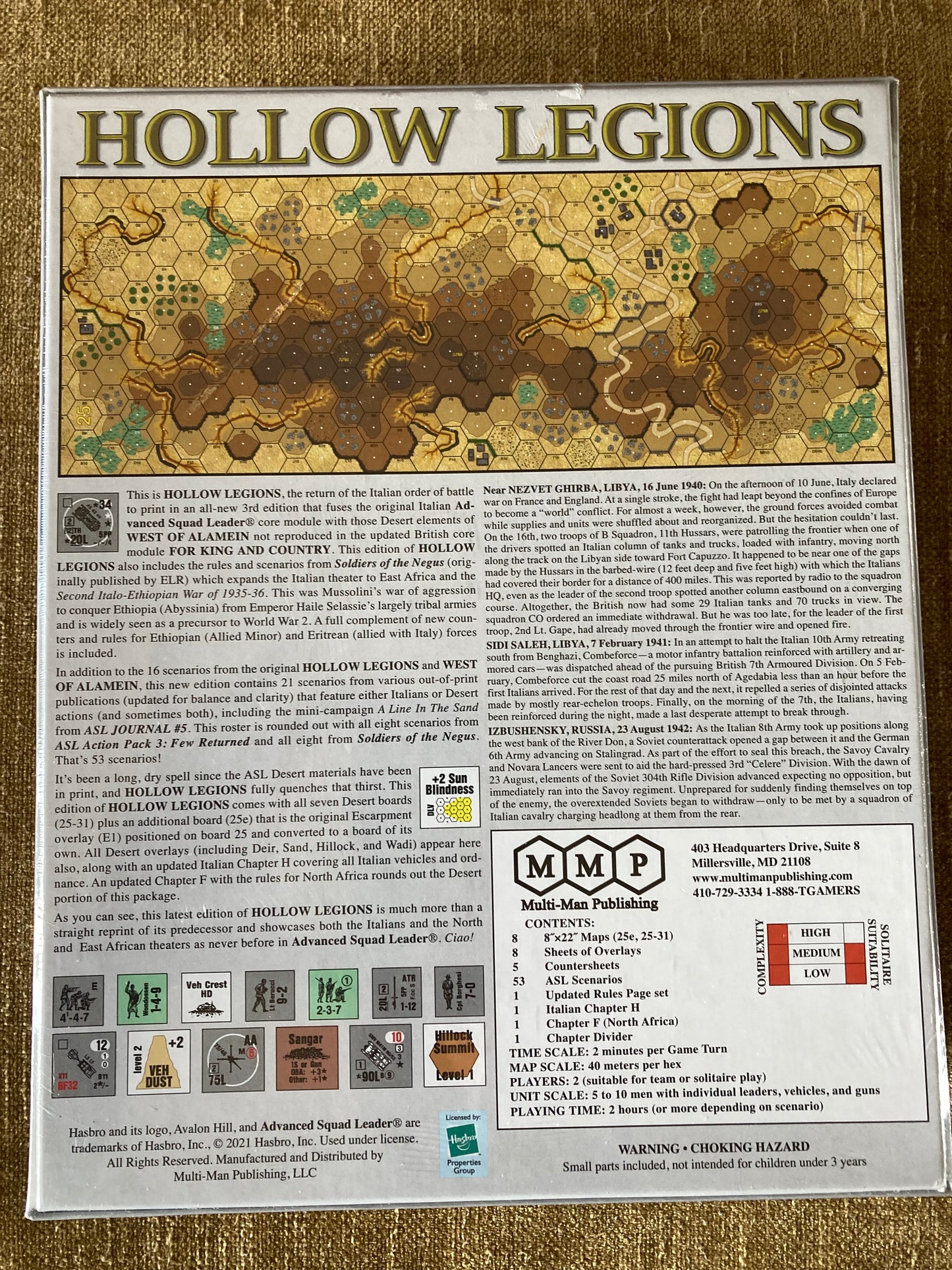 Hollow Legions, 3rd edition, Module 7a (Italian OoB) SALE