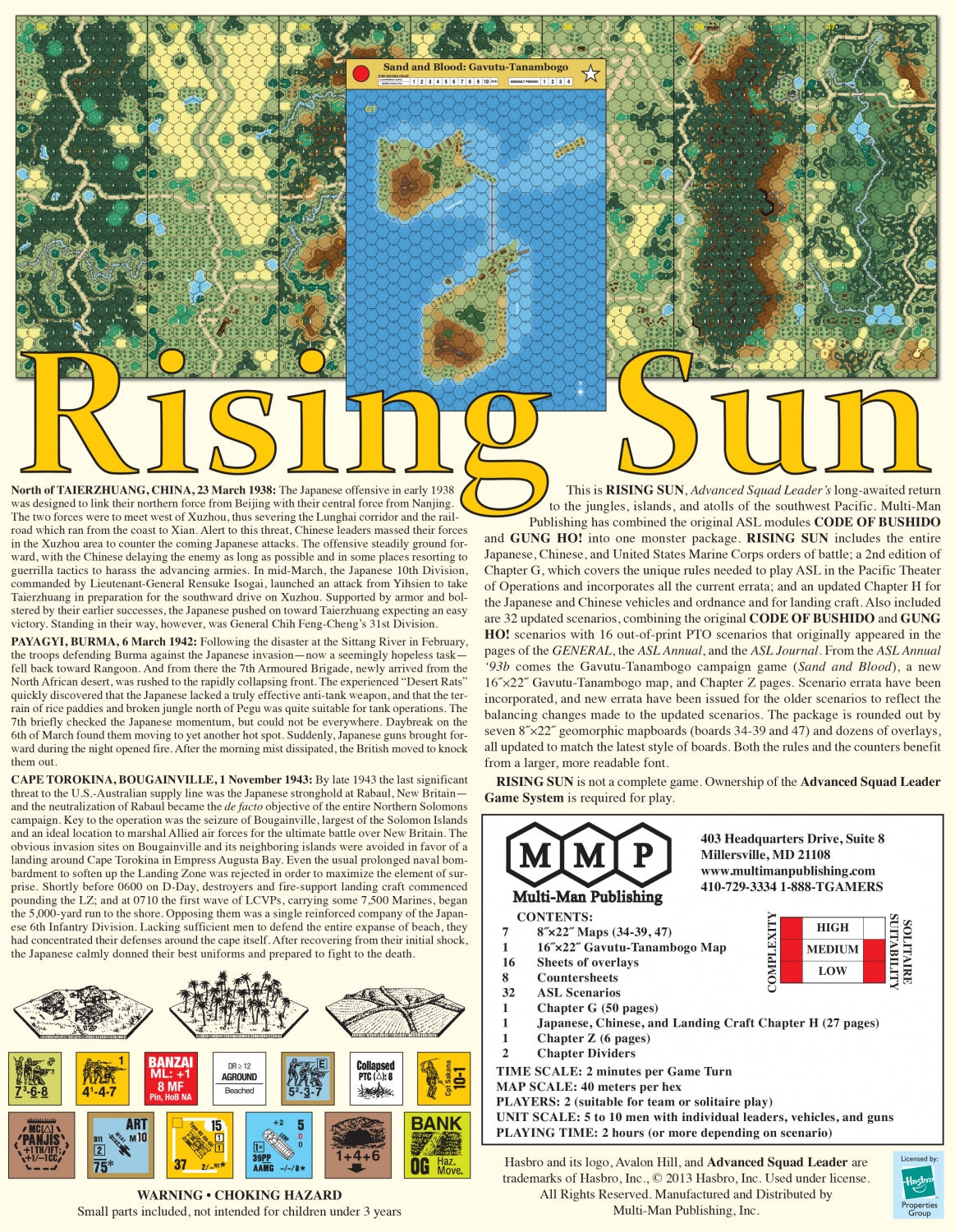 Rising Sun, 2nd edition, Module #13 (Japanese OoB) SALE