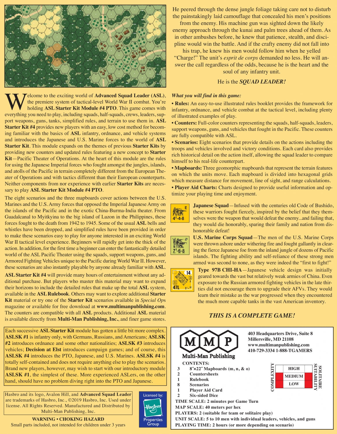 Starter Kit #4 - PTO, complete ASL game - now in stock (bagged version)