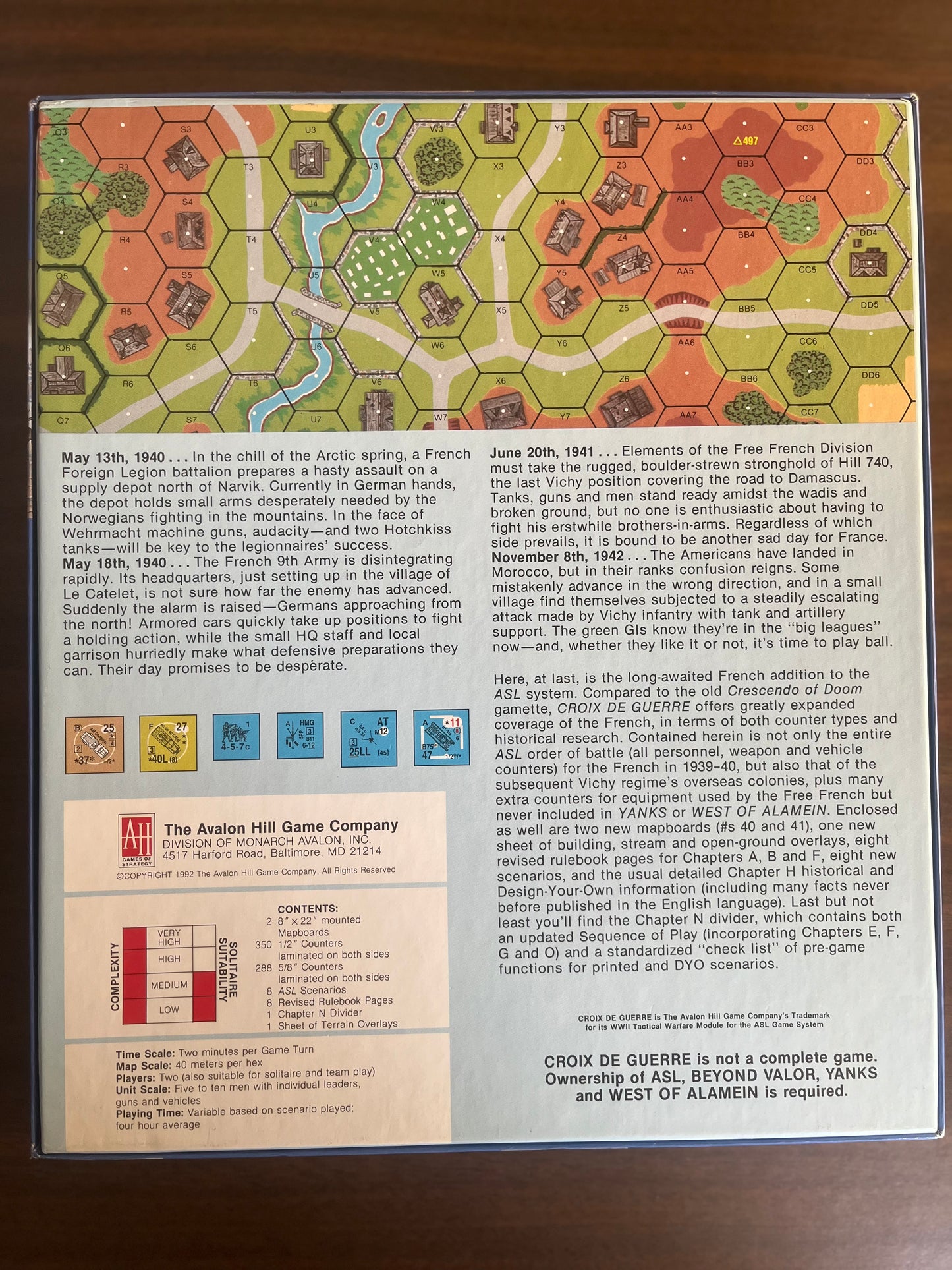 Croix de Guerre: ASL Module 10 (1992) used