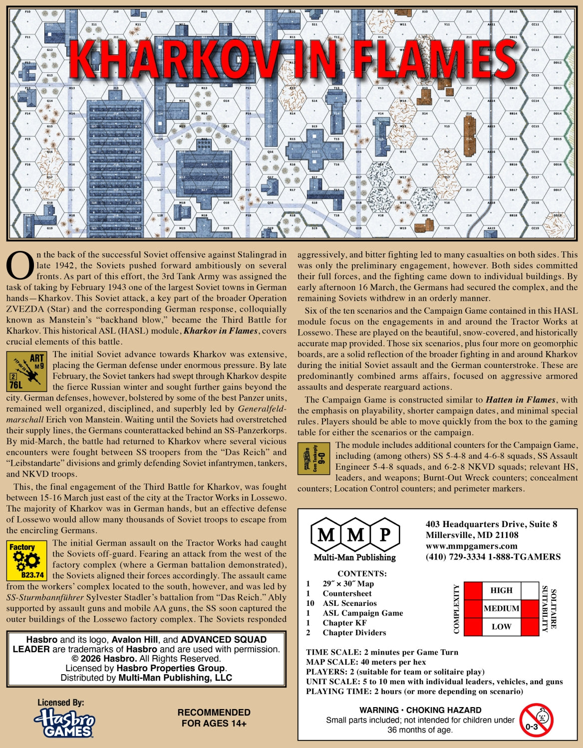 Kharkov in Flames - historical module PREORDER