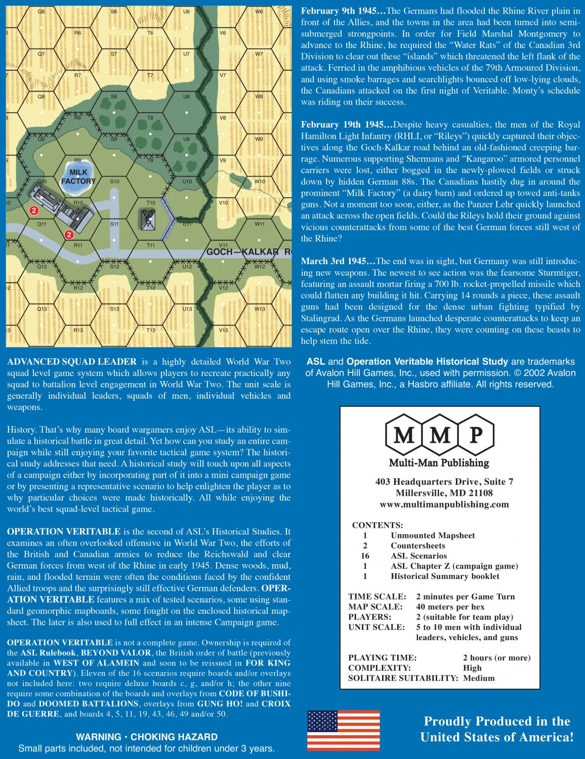 Operation Veritable Historical Study - used