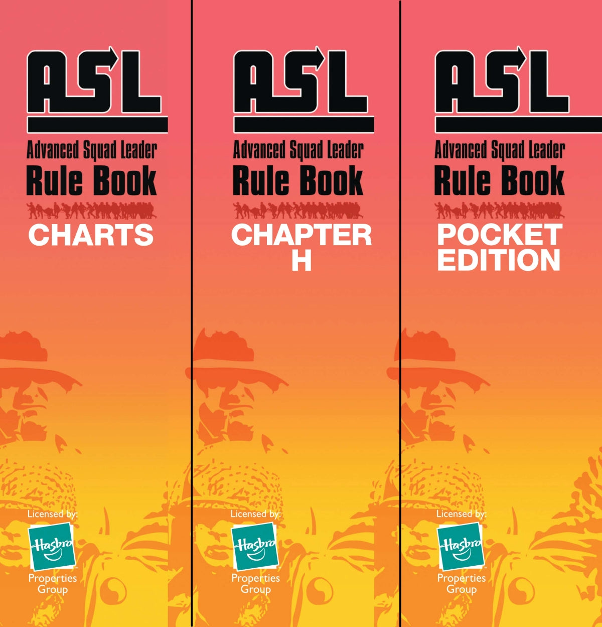 ASL Pocket Bundle Rulebook and Charts and Chapter H