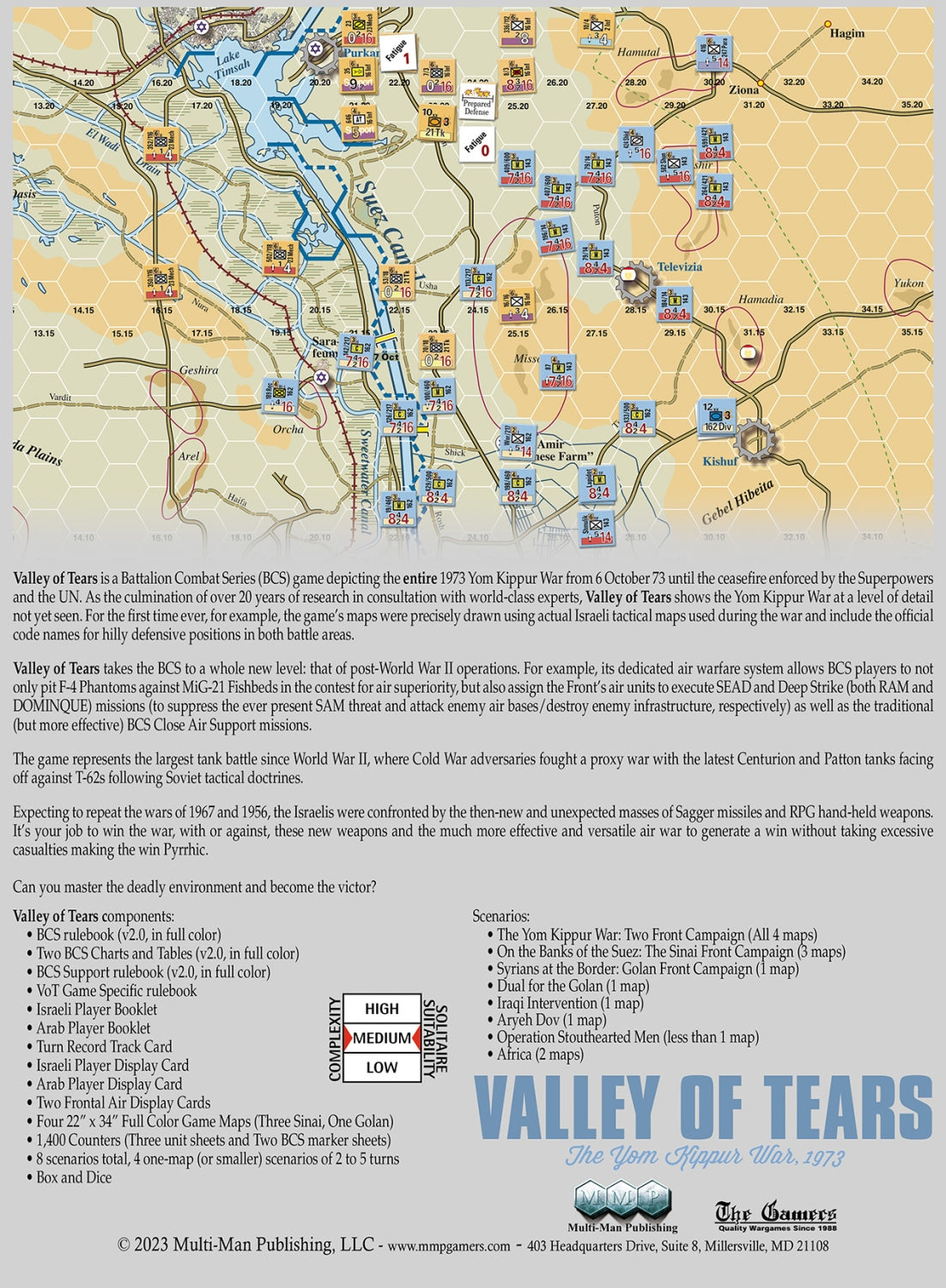 Valley of Tears BCS Battalion Combat Series