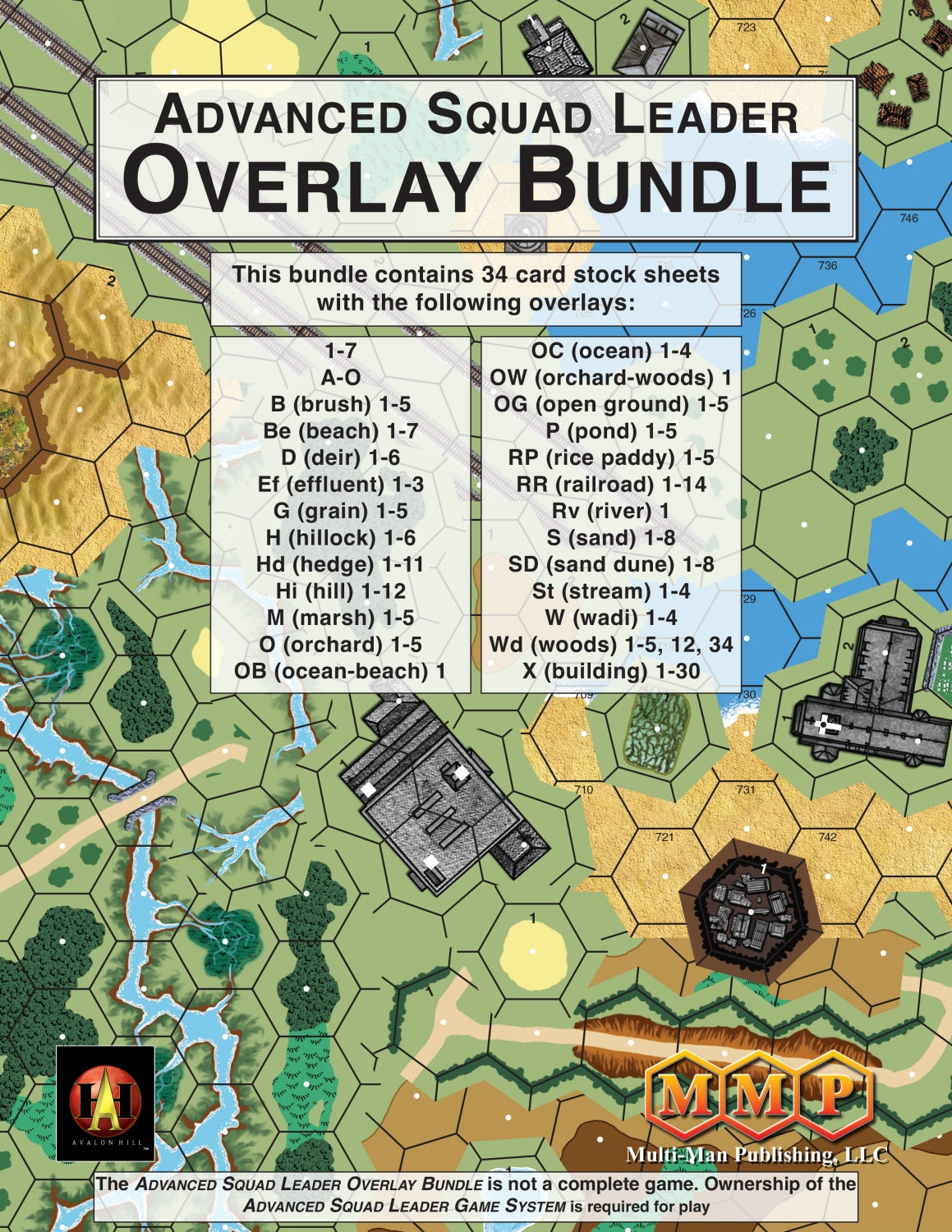 Overlay Bundle, MMP (includes reprint of AH overlays)