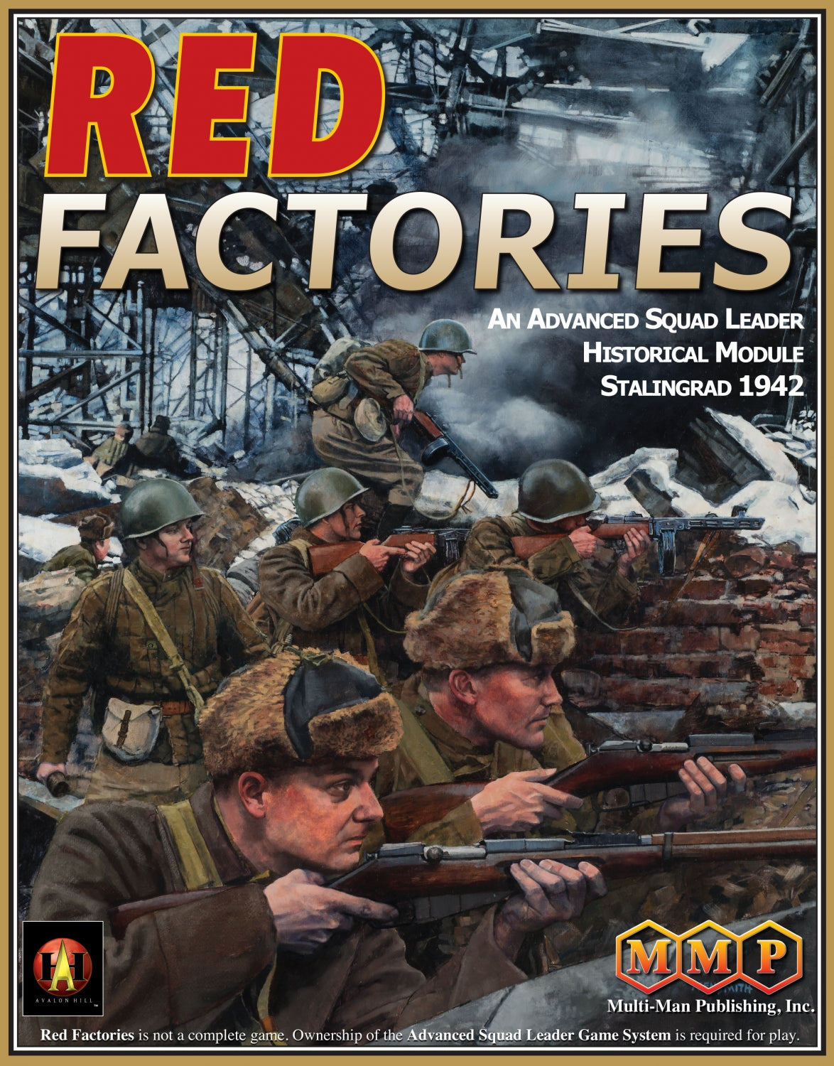 Red Factories ASL Historical Module Stalingrad