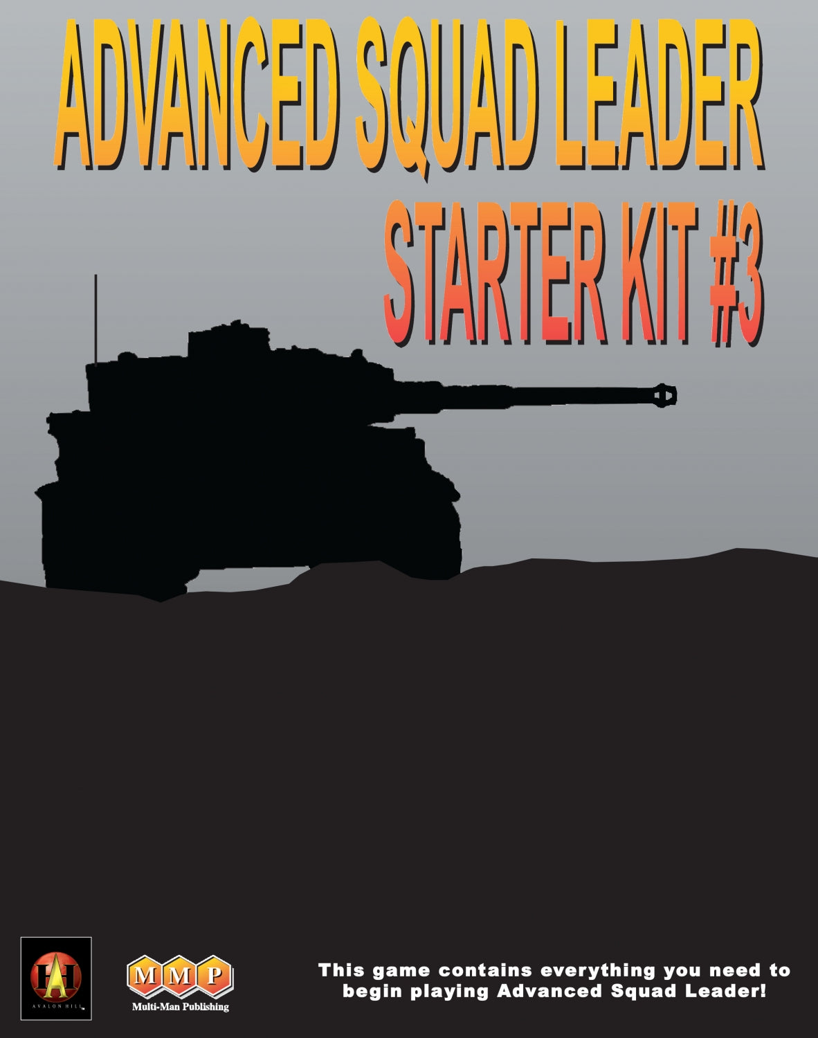 Starter Kit #3 TANKS, complete ASL game - (2nd edition)